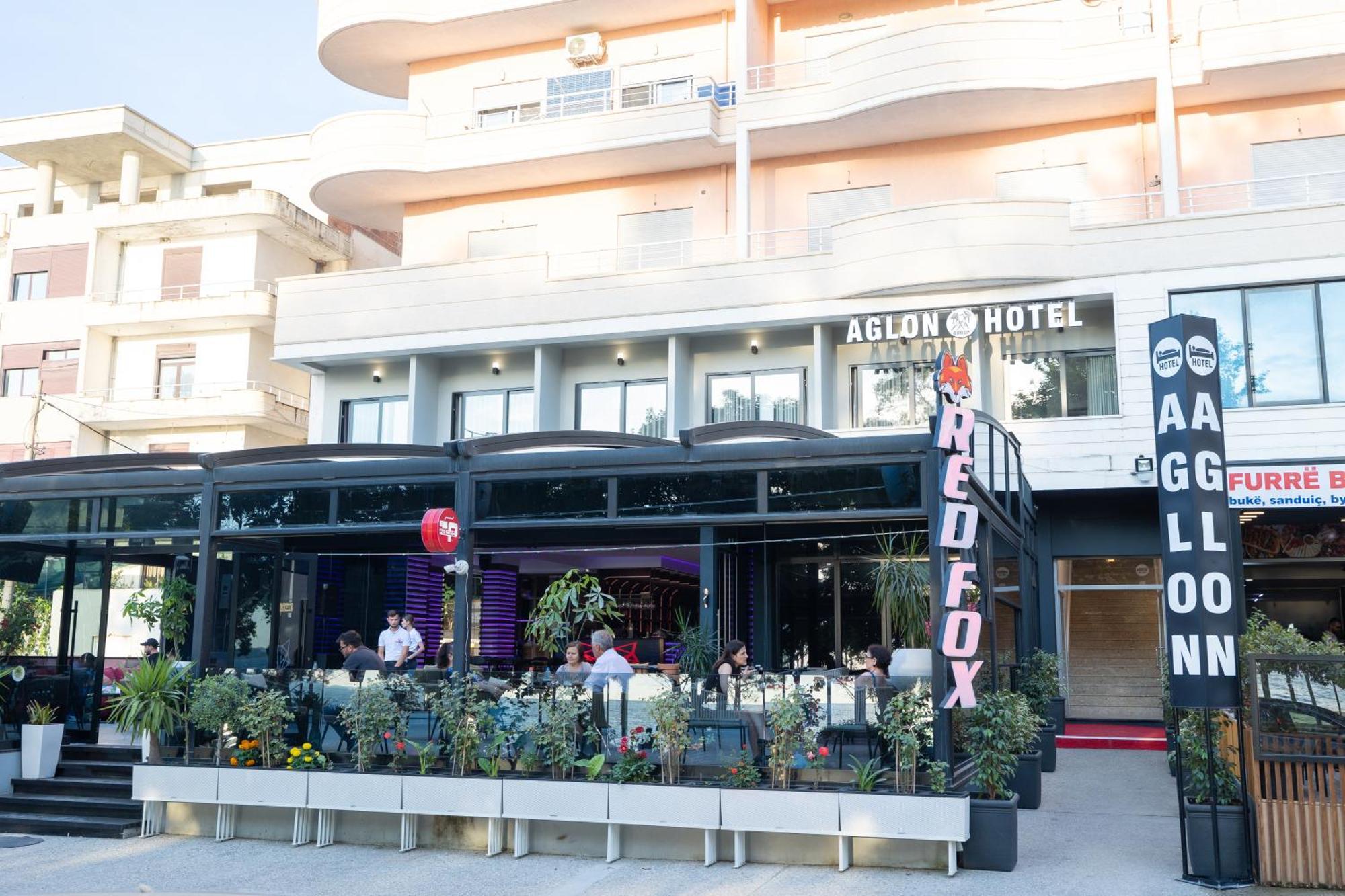 Aglon Twin'S Hotel Влёра Экстерьер фото